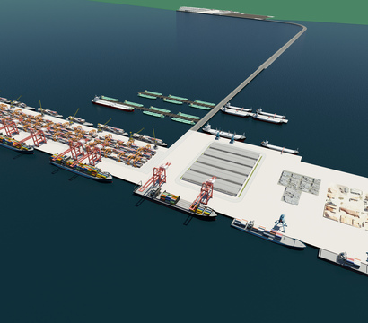 preview image for the project: Pre-Feasibility Study for a Coastal Port Development in Indonesia