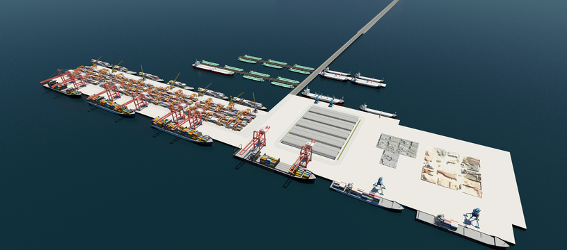 preview image for the project: Pre-Feasibility Study for a Coastal Port Development in Indonesia