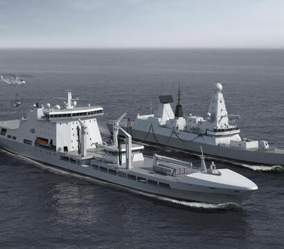 preview image for the project: Royal Fleet Auxiliary MARS Tanker Design