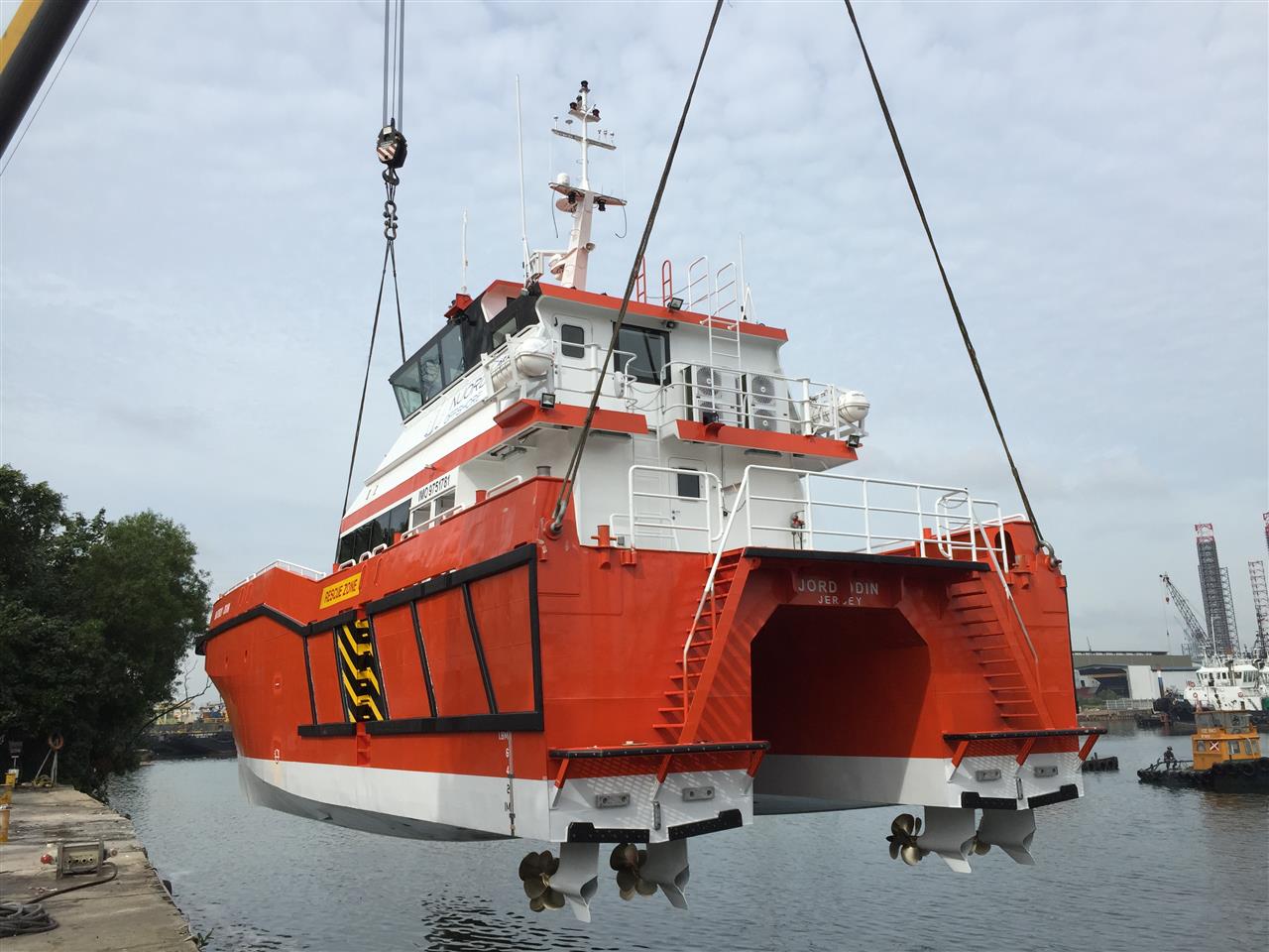Image number 2 of the vessel: 26m Windfarm Support Vessel