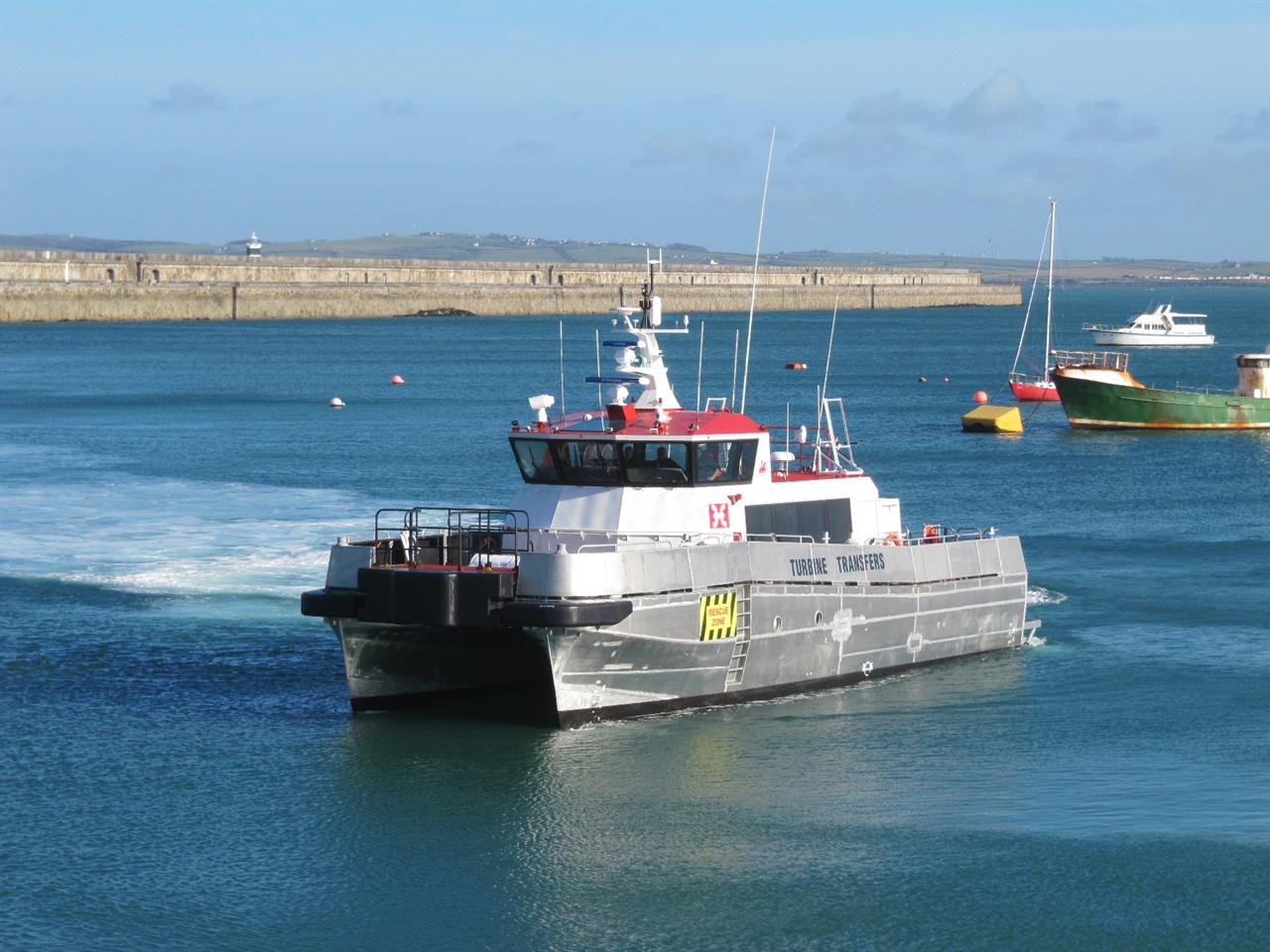 Image number 3 of the vessel: 19m Windfarm Support Vessel