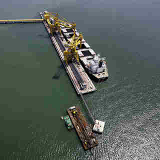 Preview image for the project: Mooring Analysis for Jimah Coal Unloading Berth