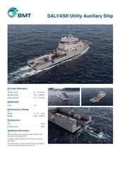Brochure cover image for the project: SALVAS® Utility Auxiliary Ship