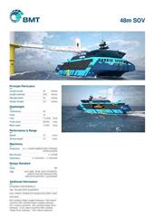 Brochure cover image for the project: 48m SOV
