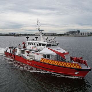 Preview image for the project: 38m Marine Fire and Rescue Vessel